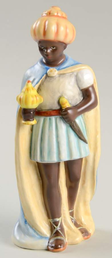 Nativity-Small Colored Tm7-King Standing - Boxed by M.I. Hummel-1