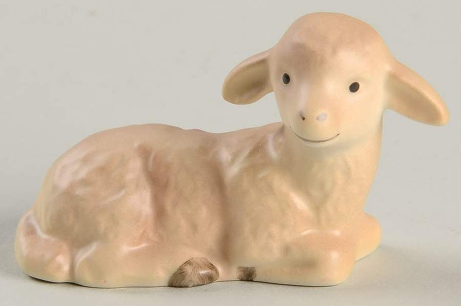 Nativity-Small Colored Tm7-Lamb - No Box by M.I. Hummel-1
