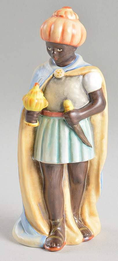 Nativity-Small Colored Tm6-King Standing - Boxed by M.I. Hummel-1