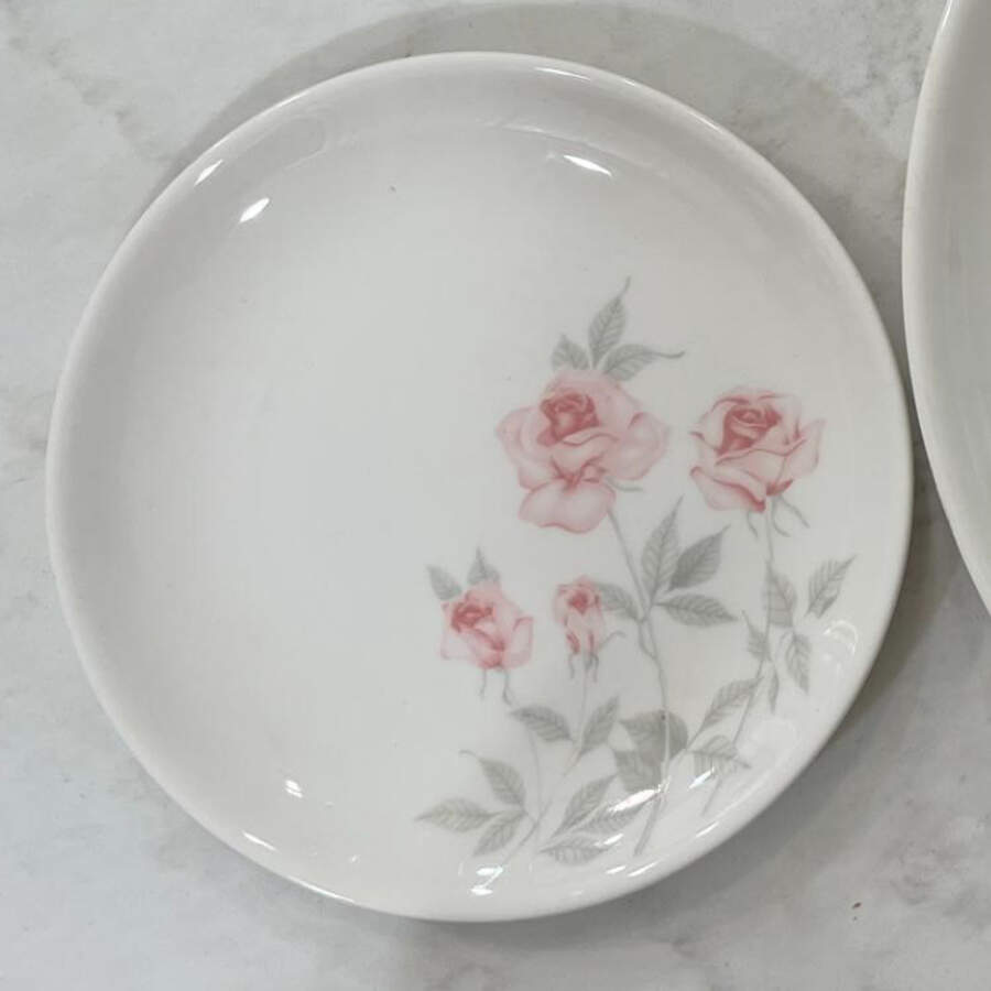 Pastel Rose Bread & Butter Plate by Homer Laughlin -1