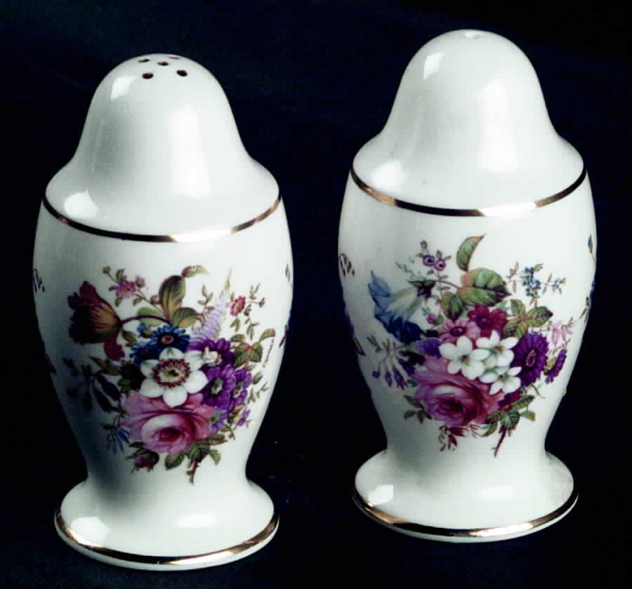 Howard Sprays (Smooth) Salt & Pepper Set by Hammersley-1