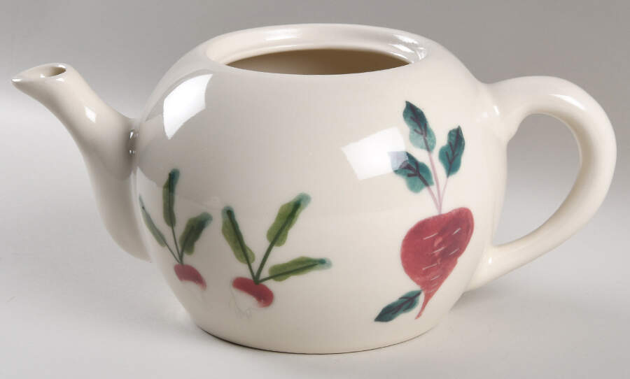 Farmer's Market Teapot No Lid by Hartstone-1