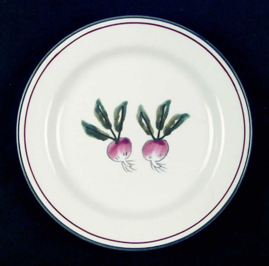 Farmer's Market Salad Plate by Hartstone-1