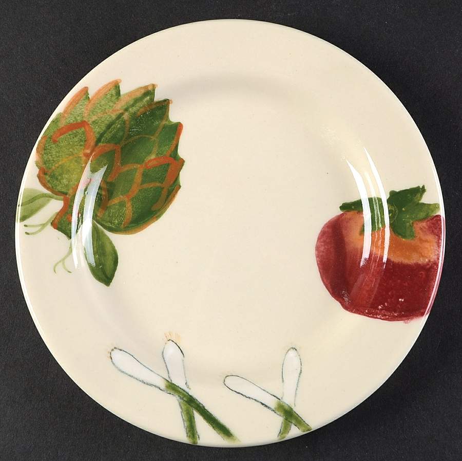 Farmer's Market Salad Plate by Hartstone-1