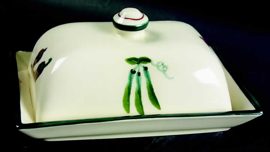 Farmer's Market Rectangular Covered Butter by Hartstone-1