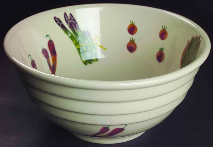 Farmer's Market 11" Ribbed Mixing Bowl by Hartstone-1