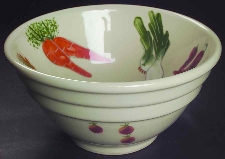 Farmer's Market 9" Ribbed Mixing Bowl by Hartstone-1