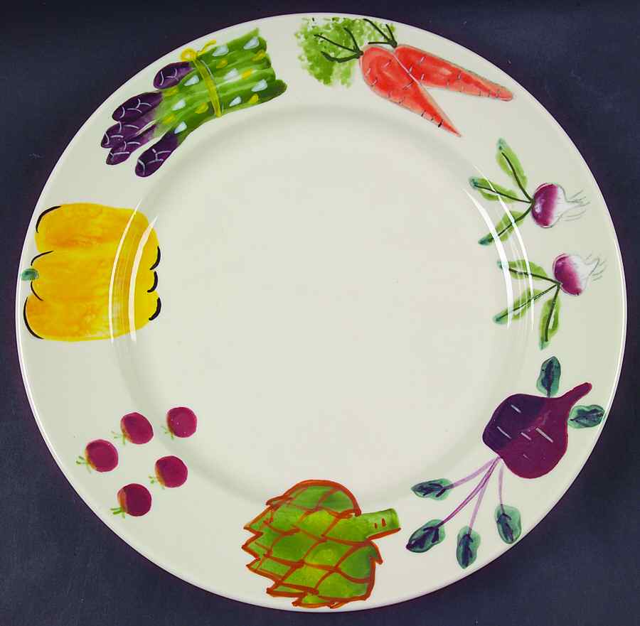 Farmer's Market Service Plate (Charger) by Hartstone-1