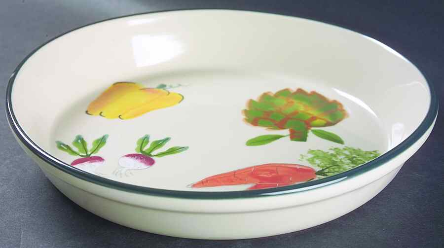 Farmer's Market 10" Pie Baking Plate by Hartstone-1
