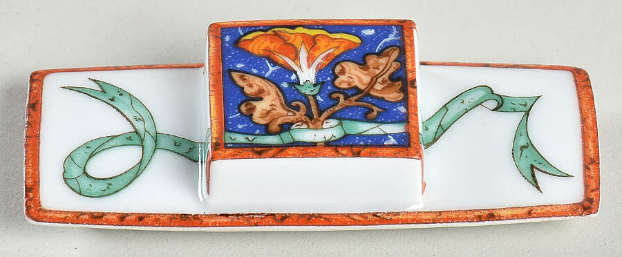 Marqueterie Lid for Sugar Bowl by Hermes-1
