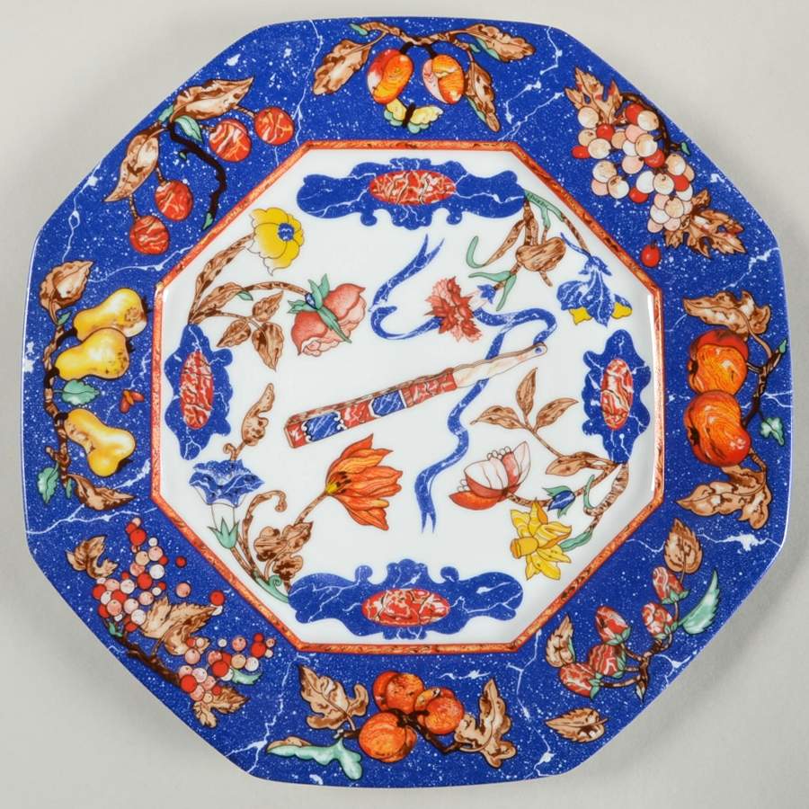 Marqueterie Dinner Plate by Hermes-1