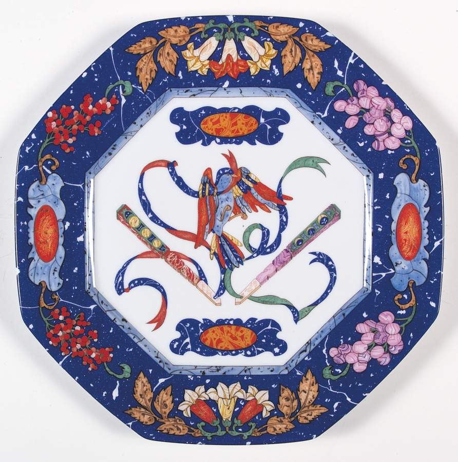 Marqueterie Dinner Plate by Hermes-1
