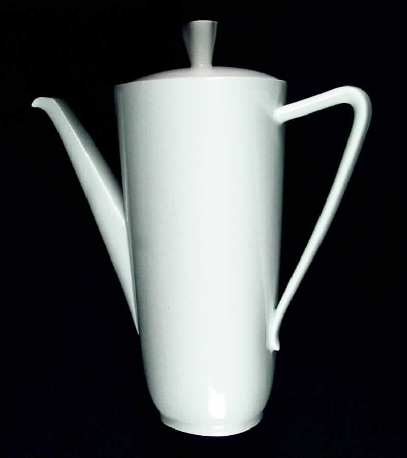 Diadem White Mini Coffee Pot & Lid by Hutschenreuther-1