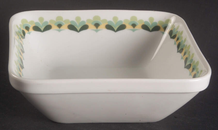 Caracas 6" Square Vegetable Bowl by Hutschenreuther-1
