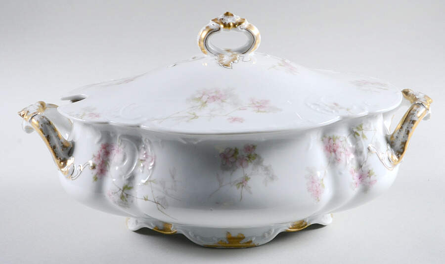 Schleiger 83 Oval Tureen & Lid by Haviland-1