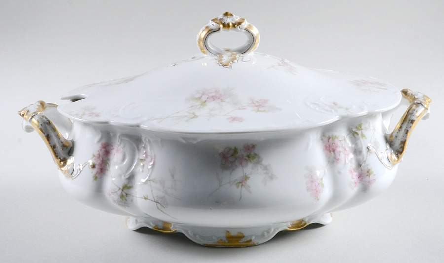 Schleiger 83 Oval Tureen & Lid by Haviland-1