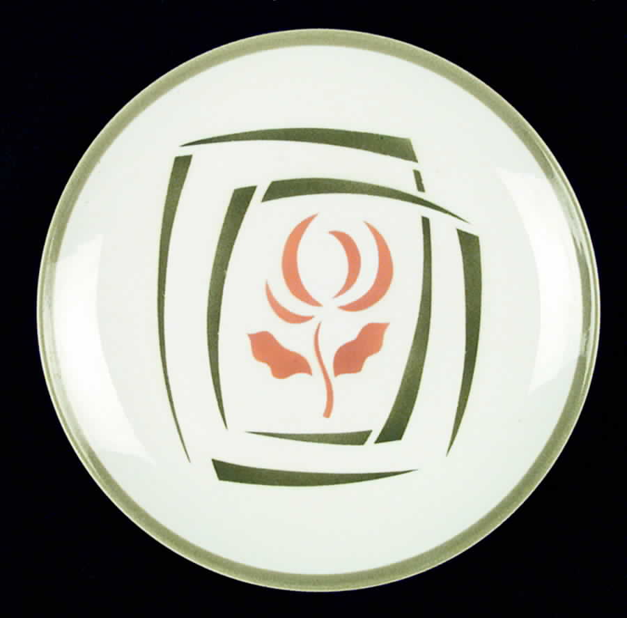 Orient Dinner Plate by Homer Laughlin -1