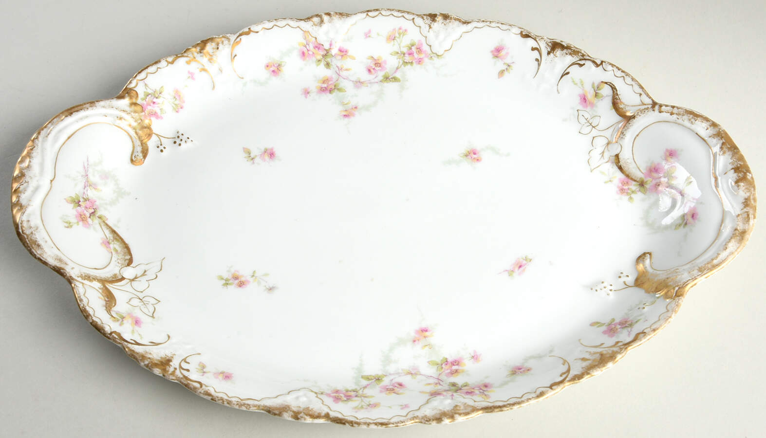 Schleiger 141f 16" Oval Serving Platter by Haviland-1