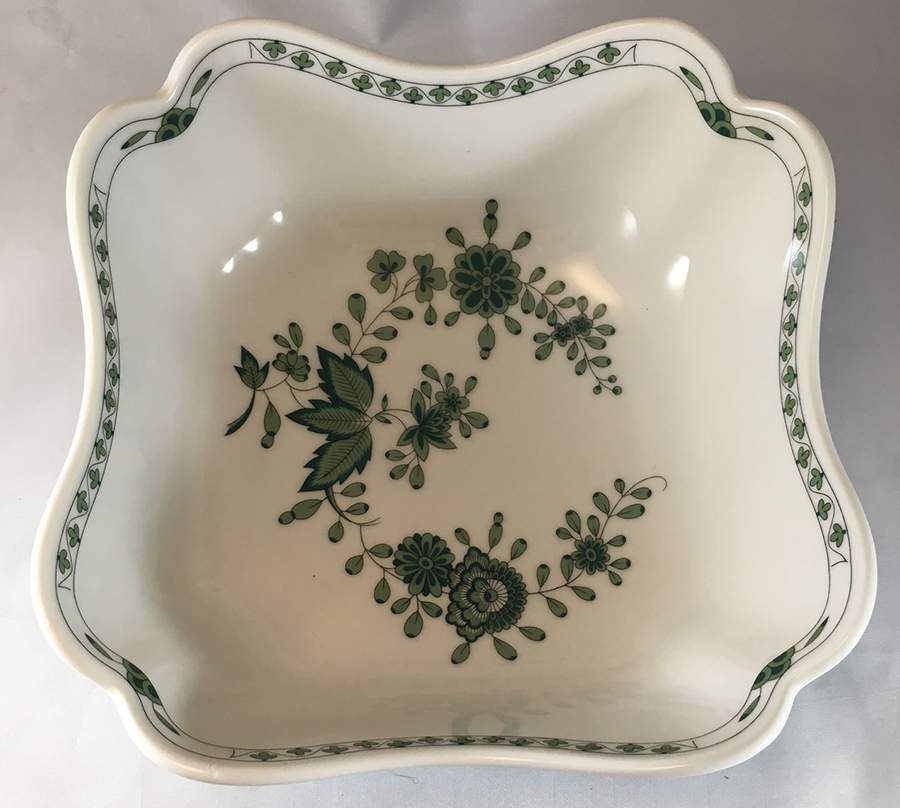 Schlossgarten 8" Square Vegetable Bowl by Hutschenreuther-1