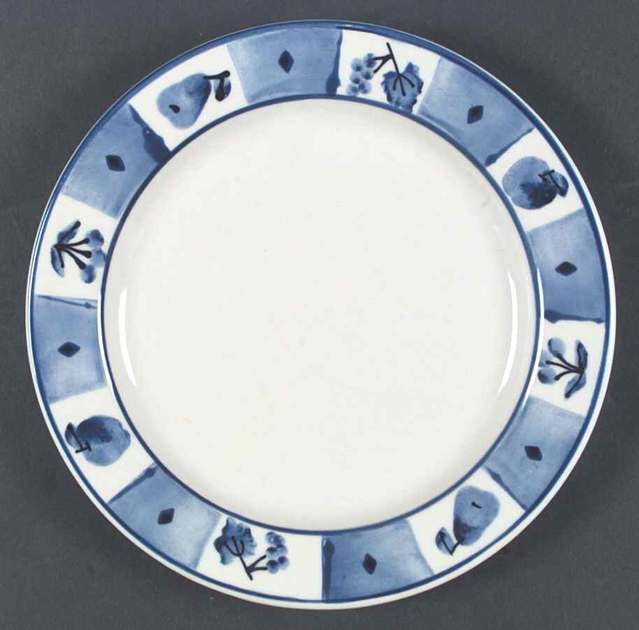 Blue Orchard Dinner Plate by Hartstone-1