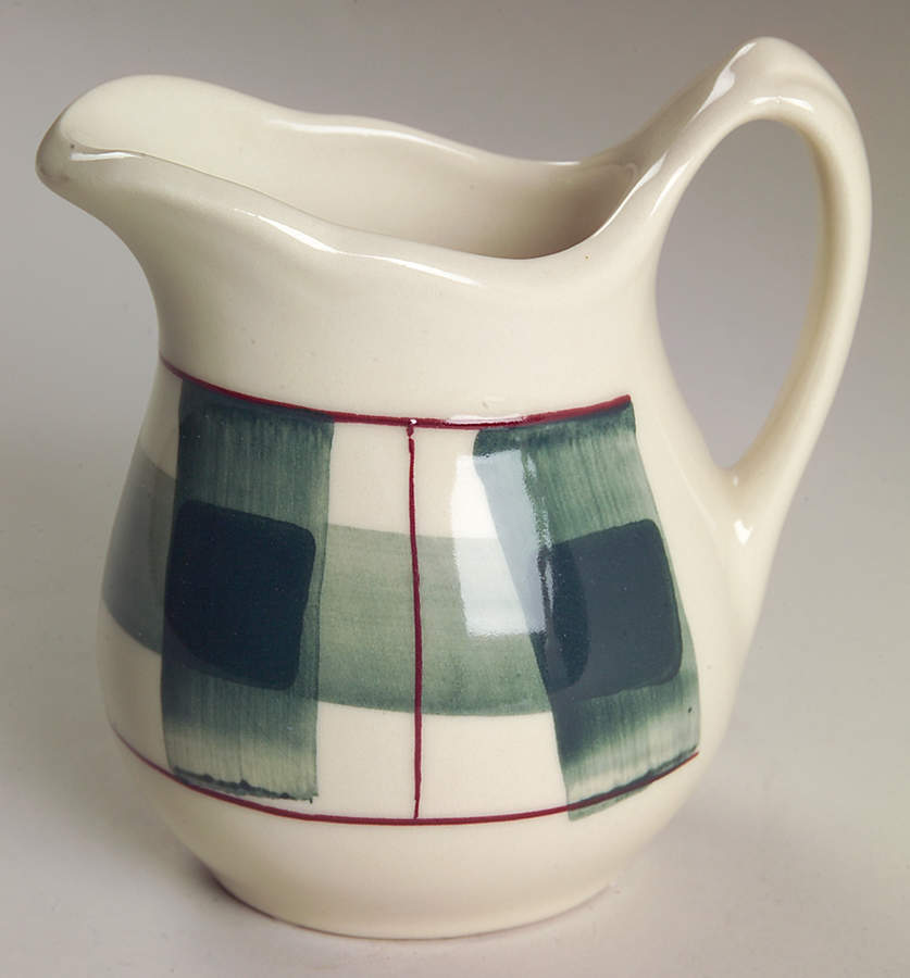Buffalo Check Creamer by Hartstone-1