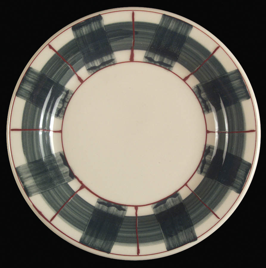 Buffalo Check Salad Plate by Hartstone-1