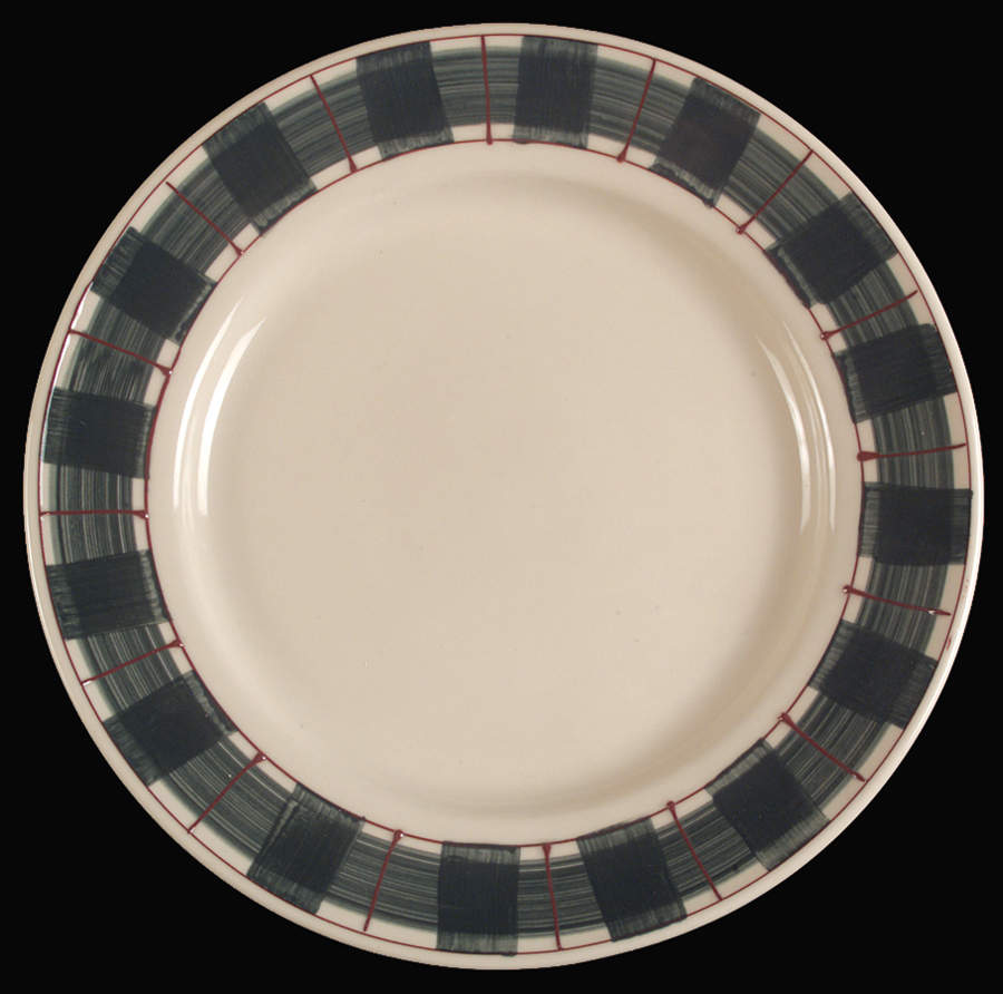 Buffalo Check Service Plate (Charger) by Hartstone-1
