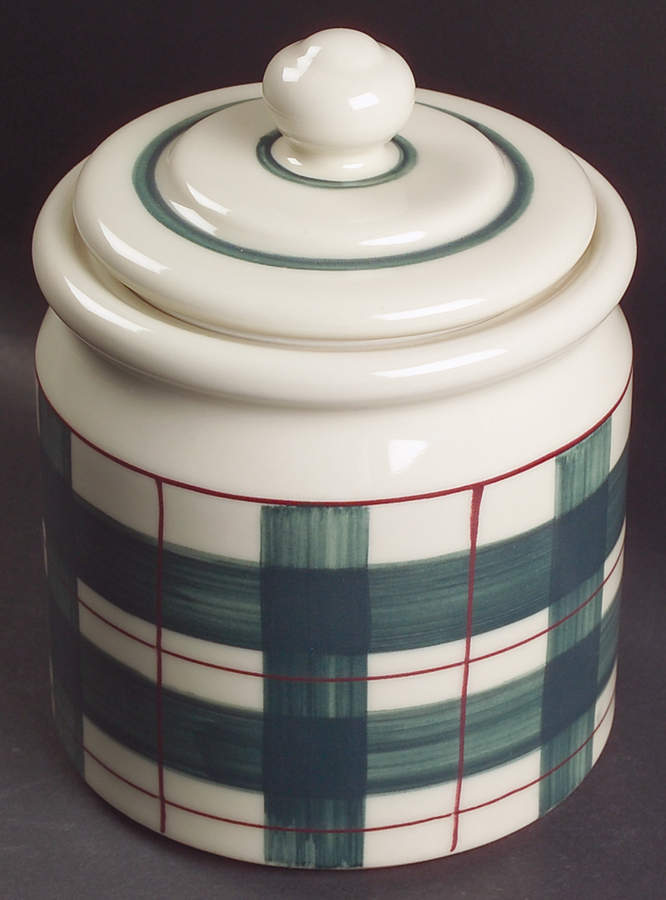 Buffalo Check Medium Canister & Lid by Hartstone-1