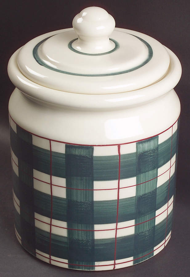 Buffalo Check Large Canister & Lid by Hartstone-1