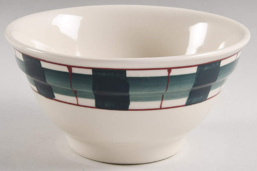 Buffalo Check 7" Mixing Bowl by Hartstone-1