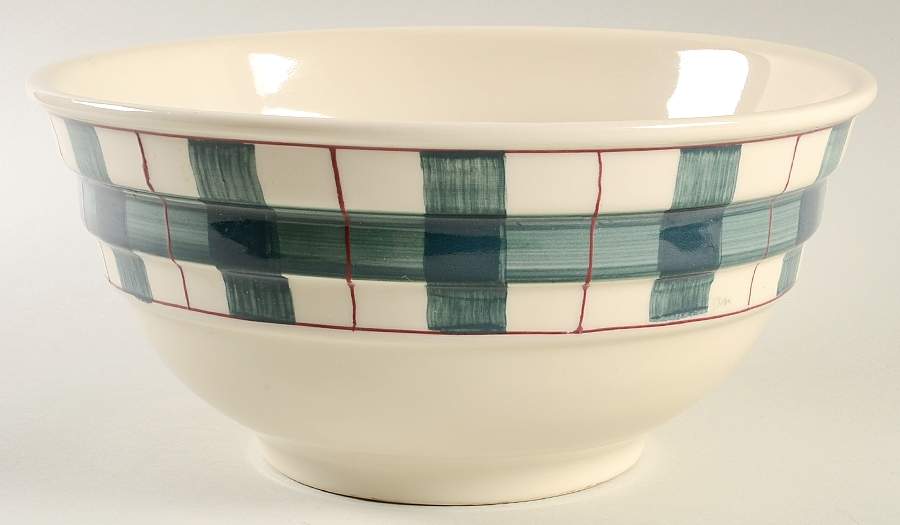 Buffalo Check 11" Mixing Bowl by Hartstone-1