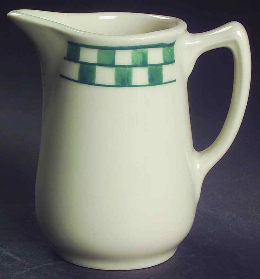 Green Checks 10 Oz Pitcher by Hartstone-1