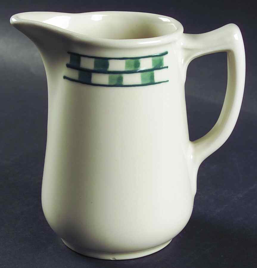 Green Checks 20 Oz Pitcher by Hartstone-1
