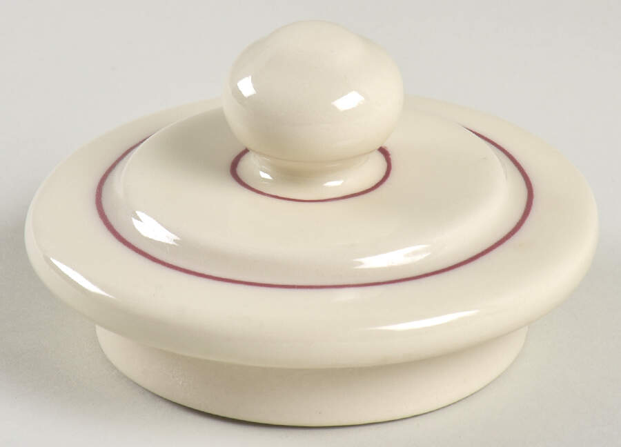 Red Checks Lid for Medium Canister by Hartstone-1