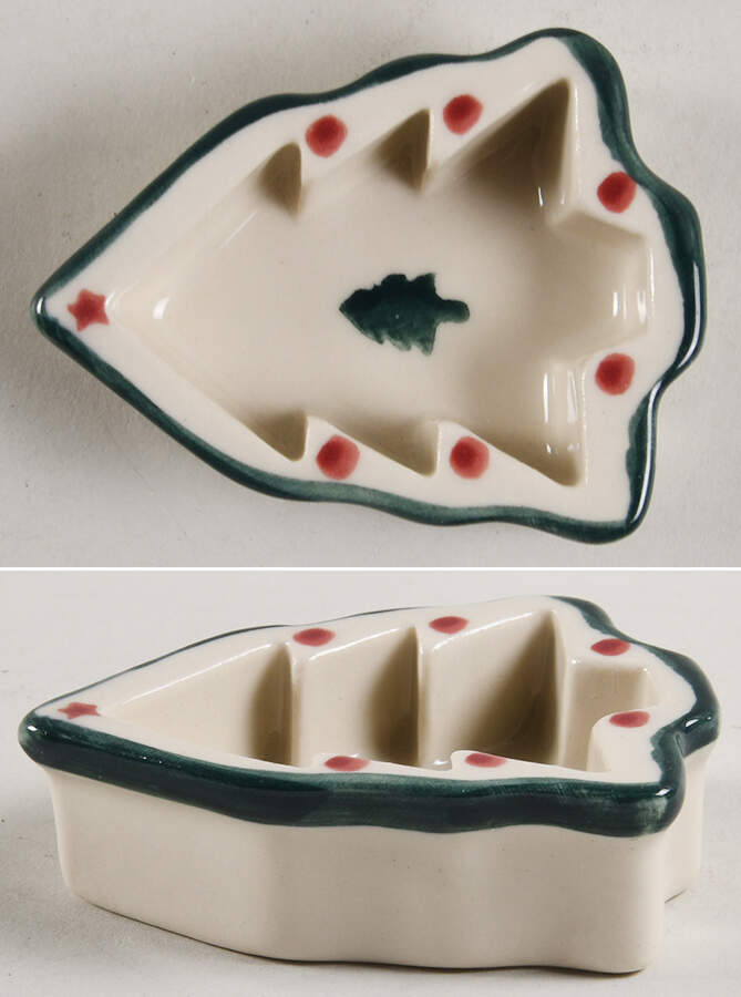 Christmas Traditions Cookie Mold/Press by Hartstone-1