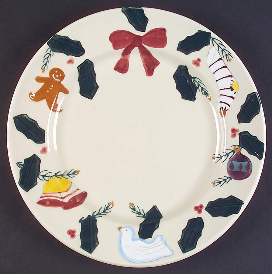 Christmas Traditions Service Plate (Charger) by Hartstone-1