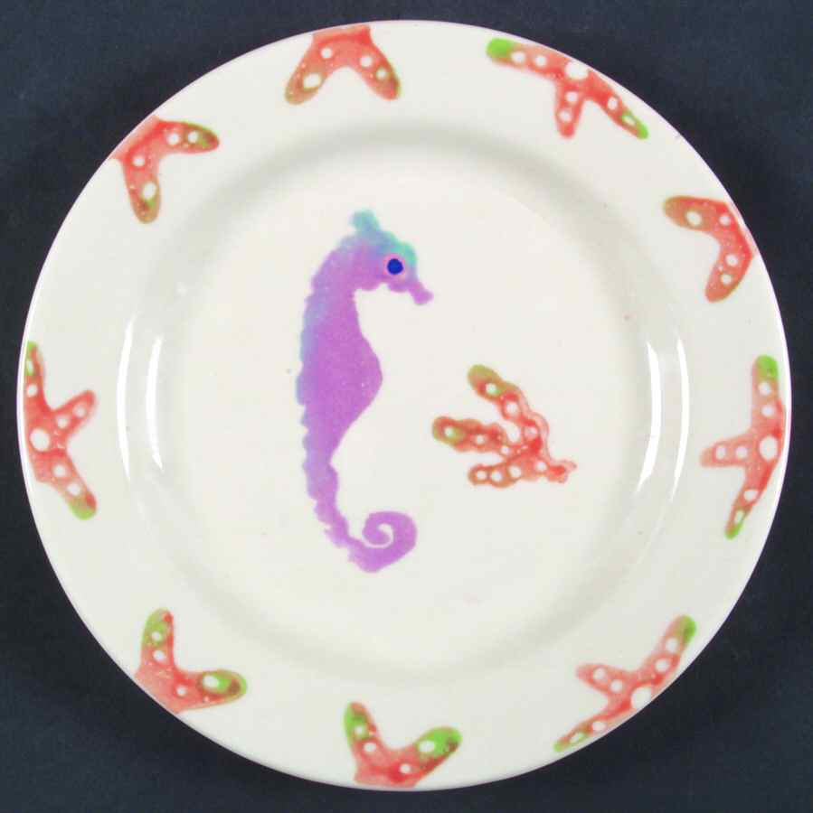 Coral Reef Salad Plate by Hartstone-1