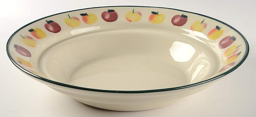 Golden Delicious 14" Pasta Serving Bowl by Hartstone-1