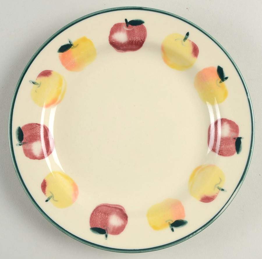 Golden Delicious Salad Plate by Hartstone-1