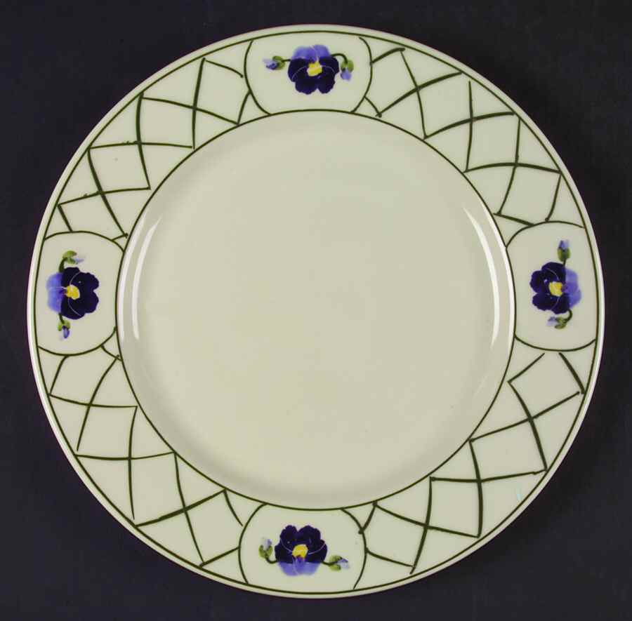 Pansy 12" Chop Plate (Round Platter) by Hartstone-1