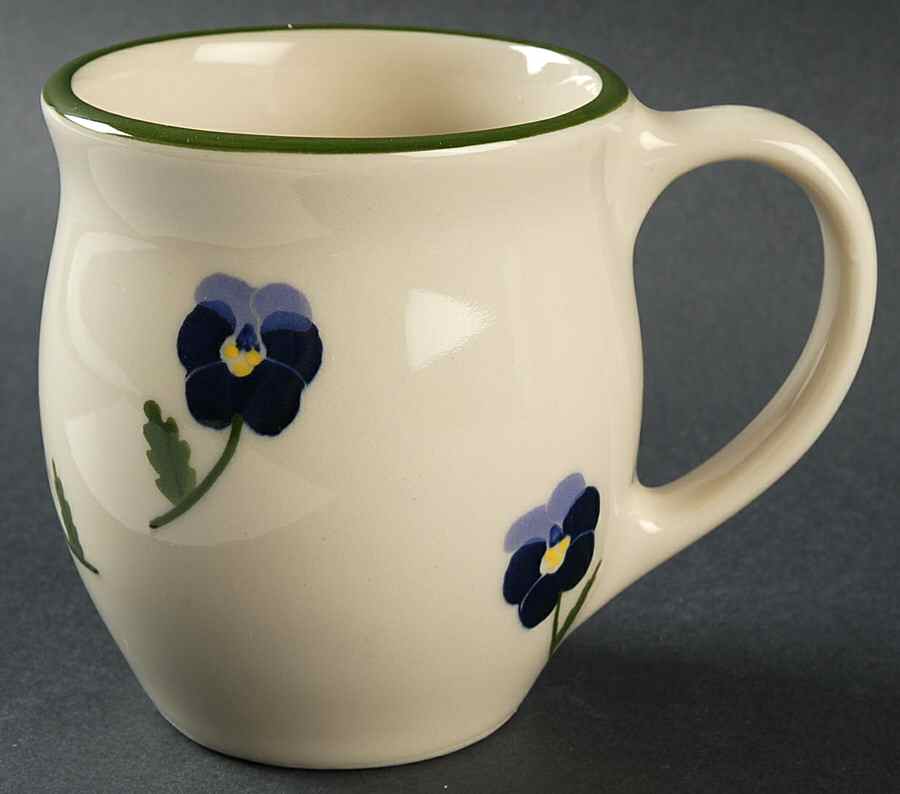 Pansy Latte Mug by Hartstone-1