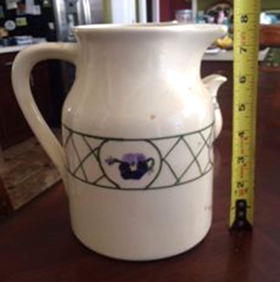 Pansy Pitcher by Hartstone-1