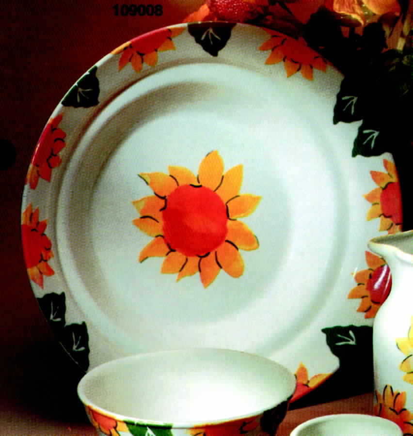 Sunflower Dinner Plate by Hartstone-1