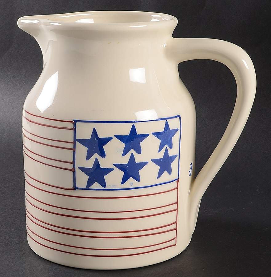Flag 64 Oz Pitcher by Hartstone-1