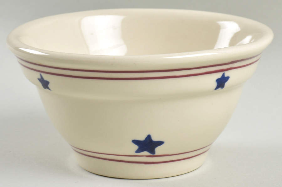 Stars & Stripes 5" Ribbed Mixing Bowl by Hartstone-1
