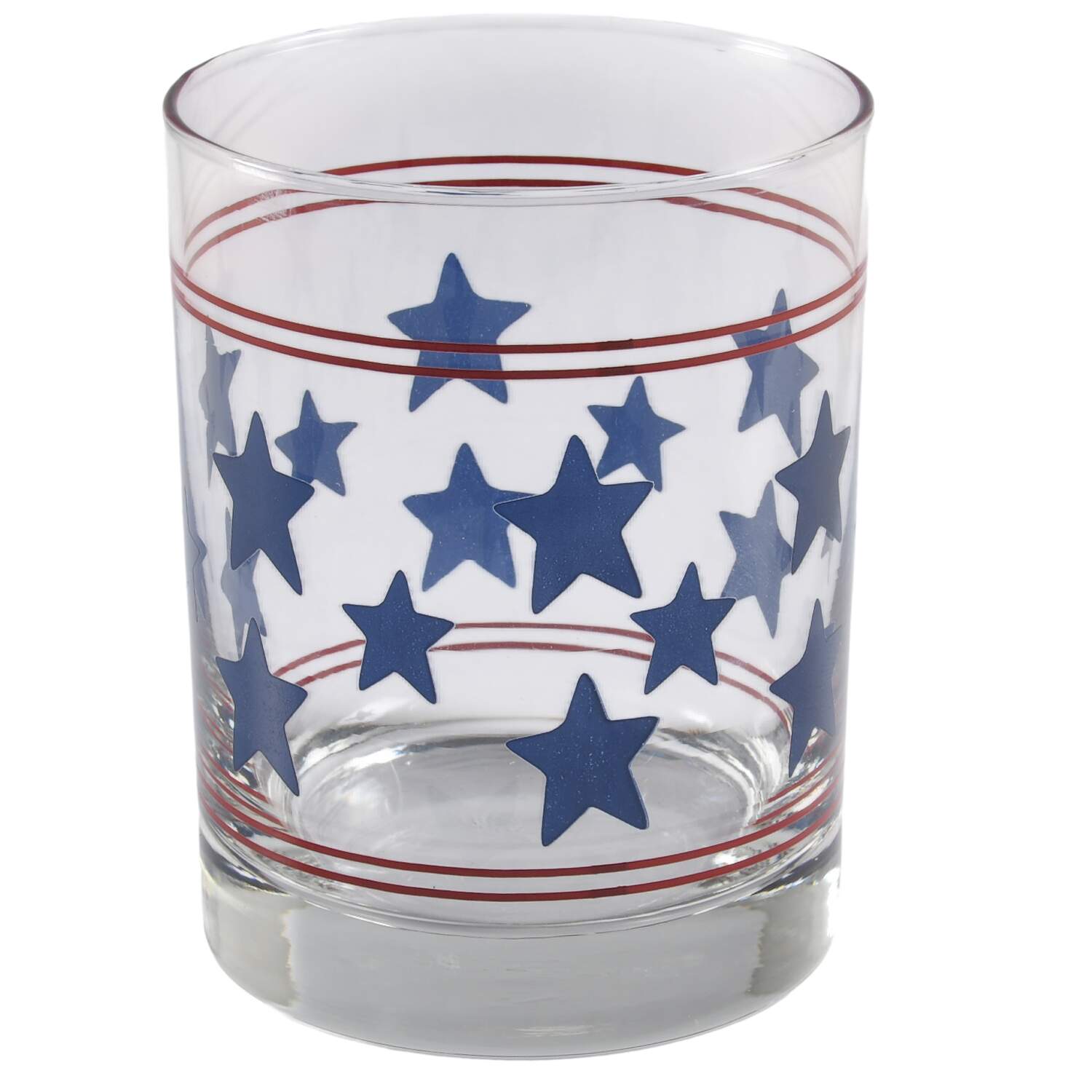 Stars & Stripes Glassware Double Old Fashioned by Hartstone-1