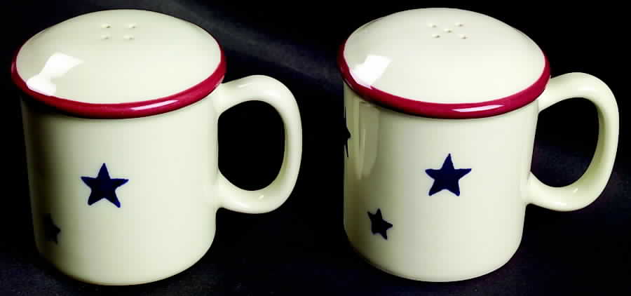 Stars & Stripes Salt & Pepper Set by Hartstone-1