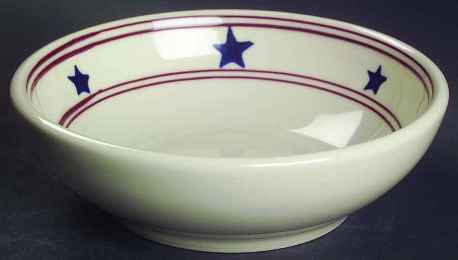 Stars & Stripes Soup/Cereal Bowl by Hartstone-1