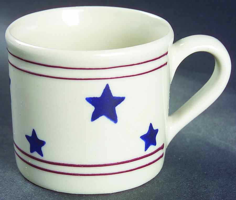 Stars & Stripes Flat Cup by Hartstone-1