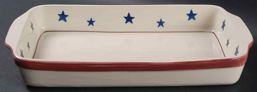 Stars & Stripes 16" Lasagna by Hartstone-1
